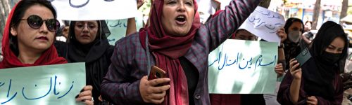 TOPSHOT-AFGHANISTAN-WOMEN-RIGHTS-PROTEST