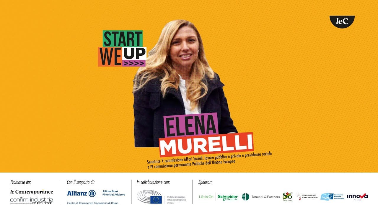 Start WE Up Intervista a Elena Murelli, Senatrice Le Contemporanee