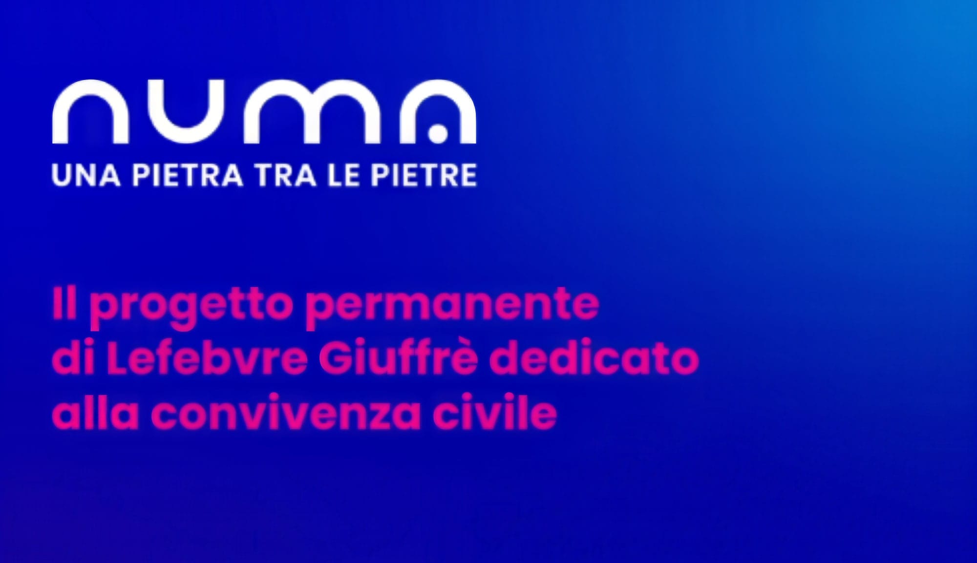 Numa - Una pietra tra le pietre